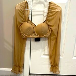 Sheer Bra Top